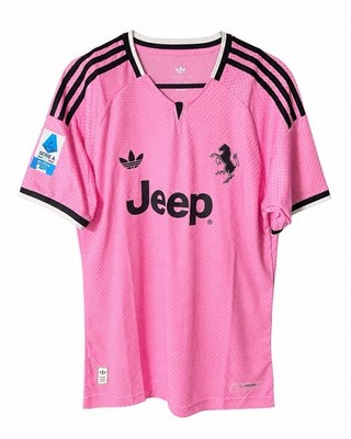 Juventus FC Away Jersey Pink Color Size Medium 26/27 Mens