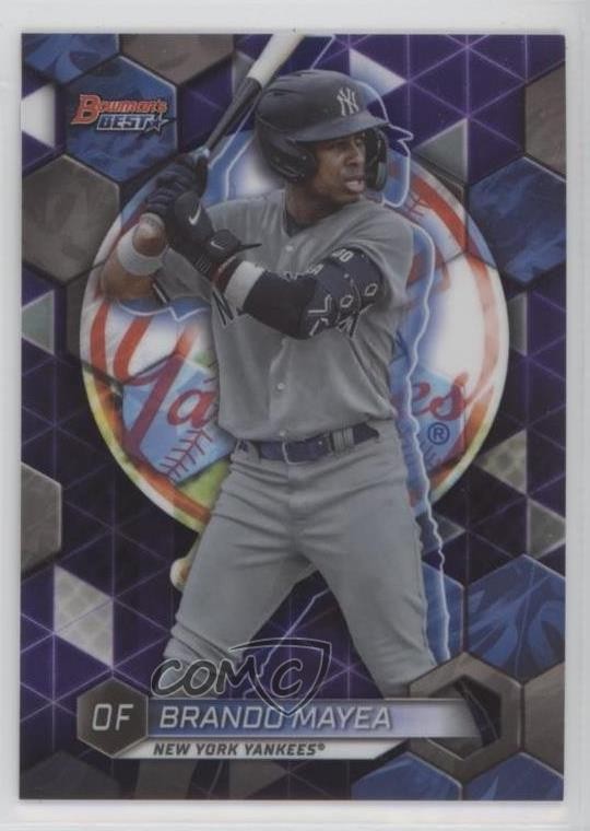 2023 Bowman's Best Top Prospects Purple Refractor /250 Brandon Mayea Brando 09wc