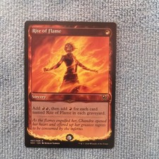 Rite of Flame Signature Spellbooks LP MTG