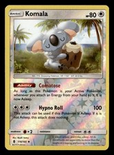 Komala Uncommon Reverse Holo SM - Guardians Rising 114/145 NM Pokémon TCG