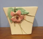 Vintage McCoy Pottery 1940's Blossom Time Dogwood Floral Planter