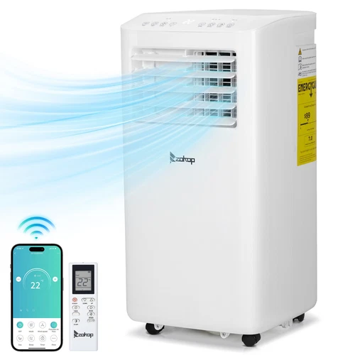 4in1 Mobile Klimaanlage Klimagerät Luftkühler Ventilator Entfeuchter 10000BTU