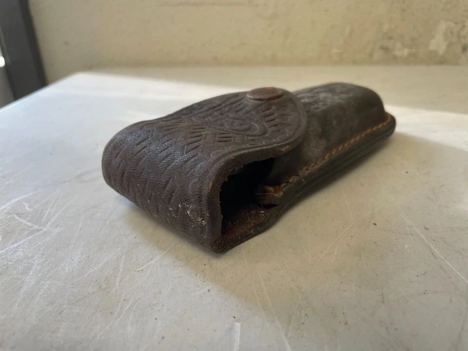 Navaja de Bolsillo Plegable Kershaw 1060 Caballo Negro con Funda Japón Foto 4 de 4