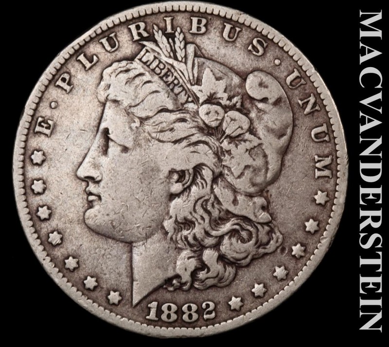 1882-O Morgan Dollar- Silver- Scarce Better Date- No Reserve #L5514