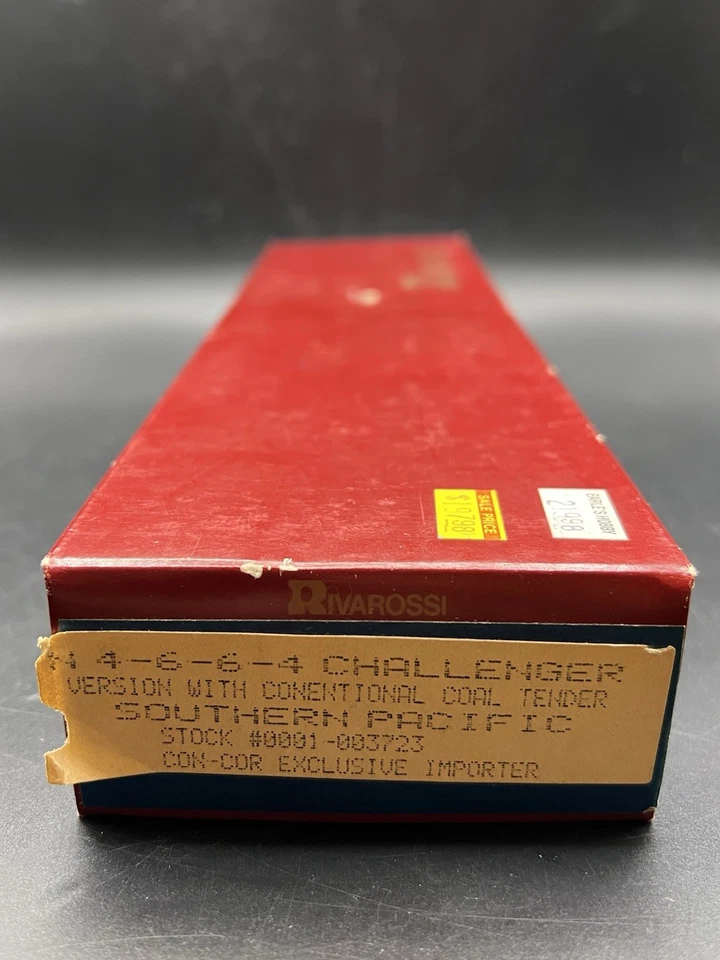 Vtg Rivarossi Southern Pacific N 4-6-6-4 Challenger Steam Locomotive 6130 w/ Box - Image 3 of 4