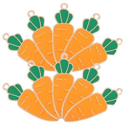  10 Pcs Carroten Anhänger Diy-ohrringanhänger DIY-Schmuckanhänger