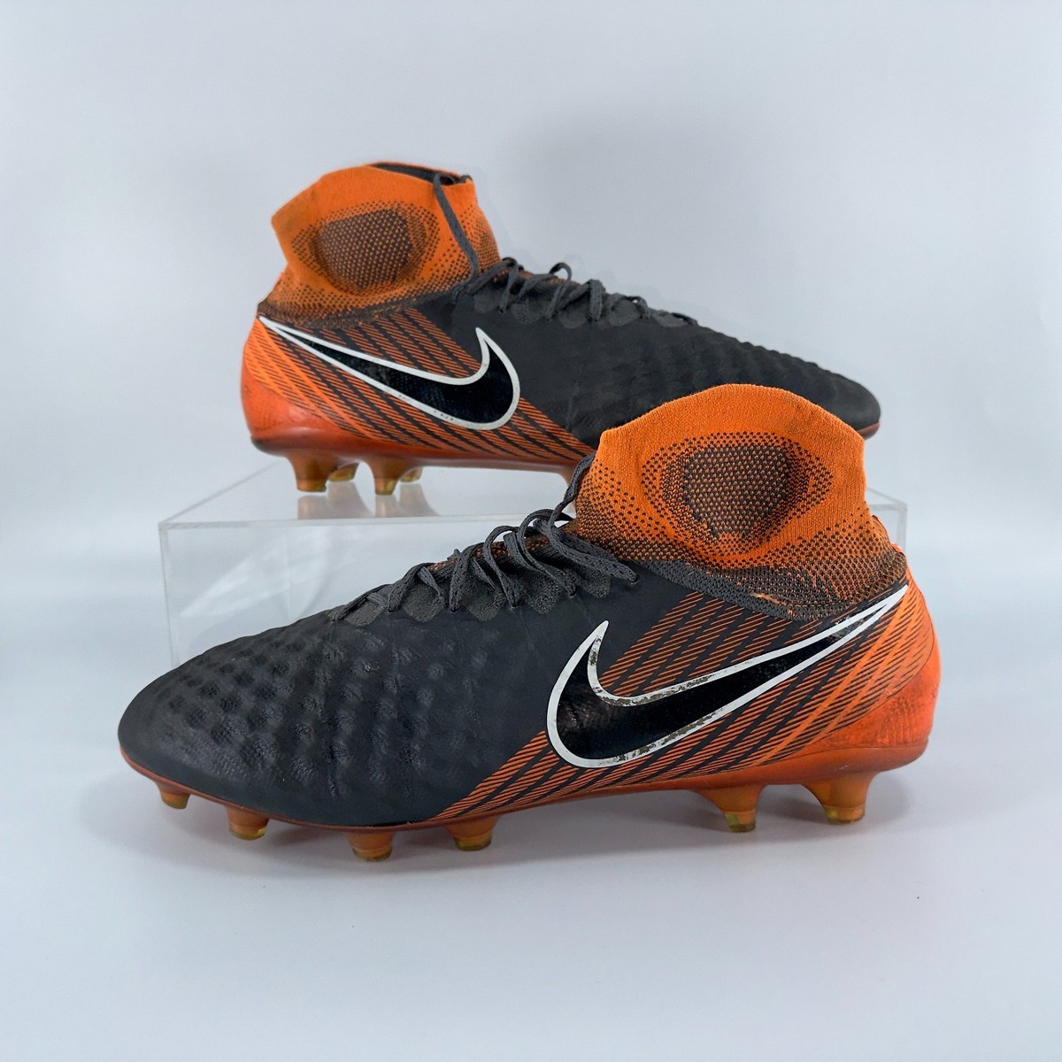 Nike Magista Obra II DF FG AH7301-080 Elite US11.5 UK10.5 Gray