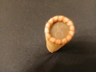 Unsearched Wheat Penny Roll W/A Nazi Coin And A Mercury Dime @ The Ends