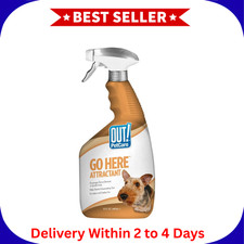 PetCare Go Here Attractant Dog and Puppy Potty Training Spray, Safe, Effective,