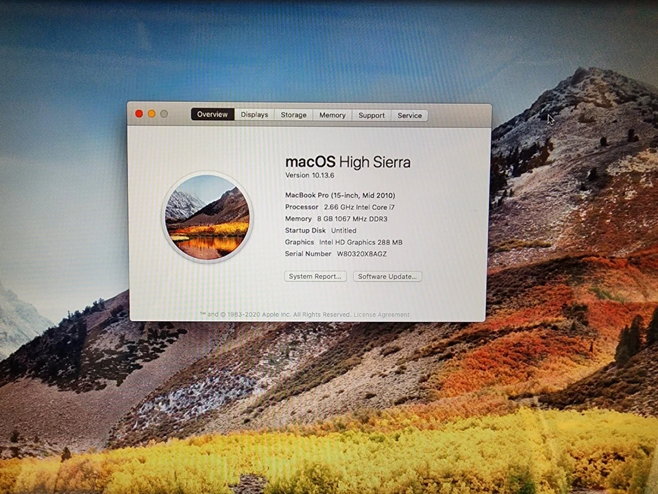 Apple MacBook Pro A1286 2010 i7 2.66GHz 8GB RAM 180GB SSD NVIDIA GPU Foto 2 de 4