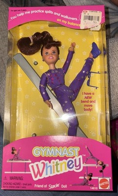1995 Gymnast Whitney #14610 Bendable Body Stacie s Friend Vintage NRFB NIB