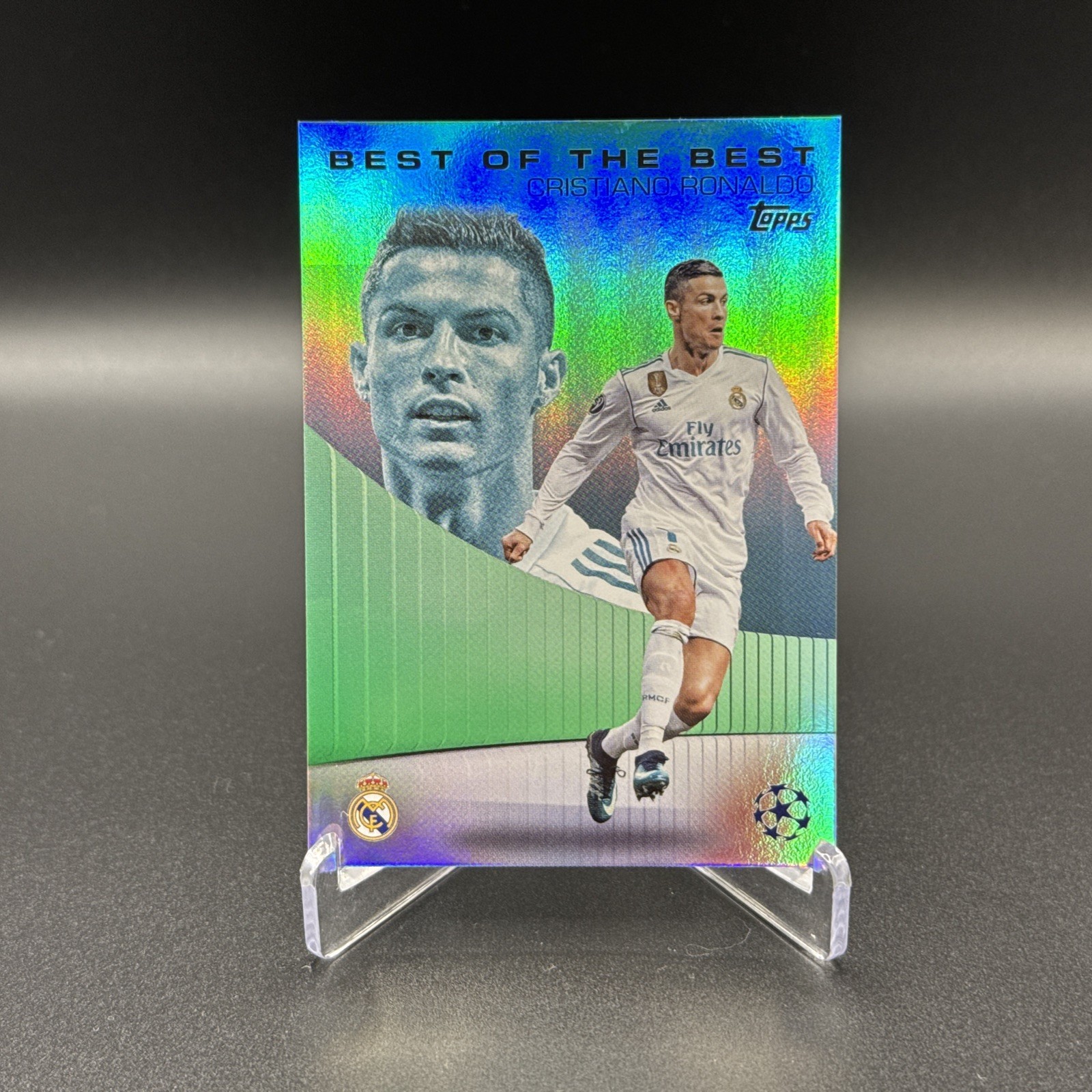2024-25 Topps Flagship - Cristiano Ronaldo - Best Of The Best /99 Green