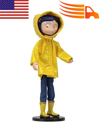 Coraline Bendy Doll in Rain Coat