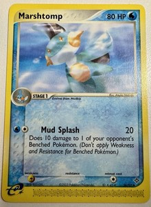 Marshtomp 36/97 - Dragon -  Pokemon Trading Card Game Vintage Regular NM
