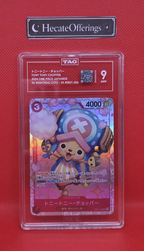 Tony Tony.Chopper graded TAG 9 for sale on eBay