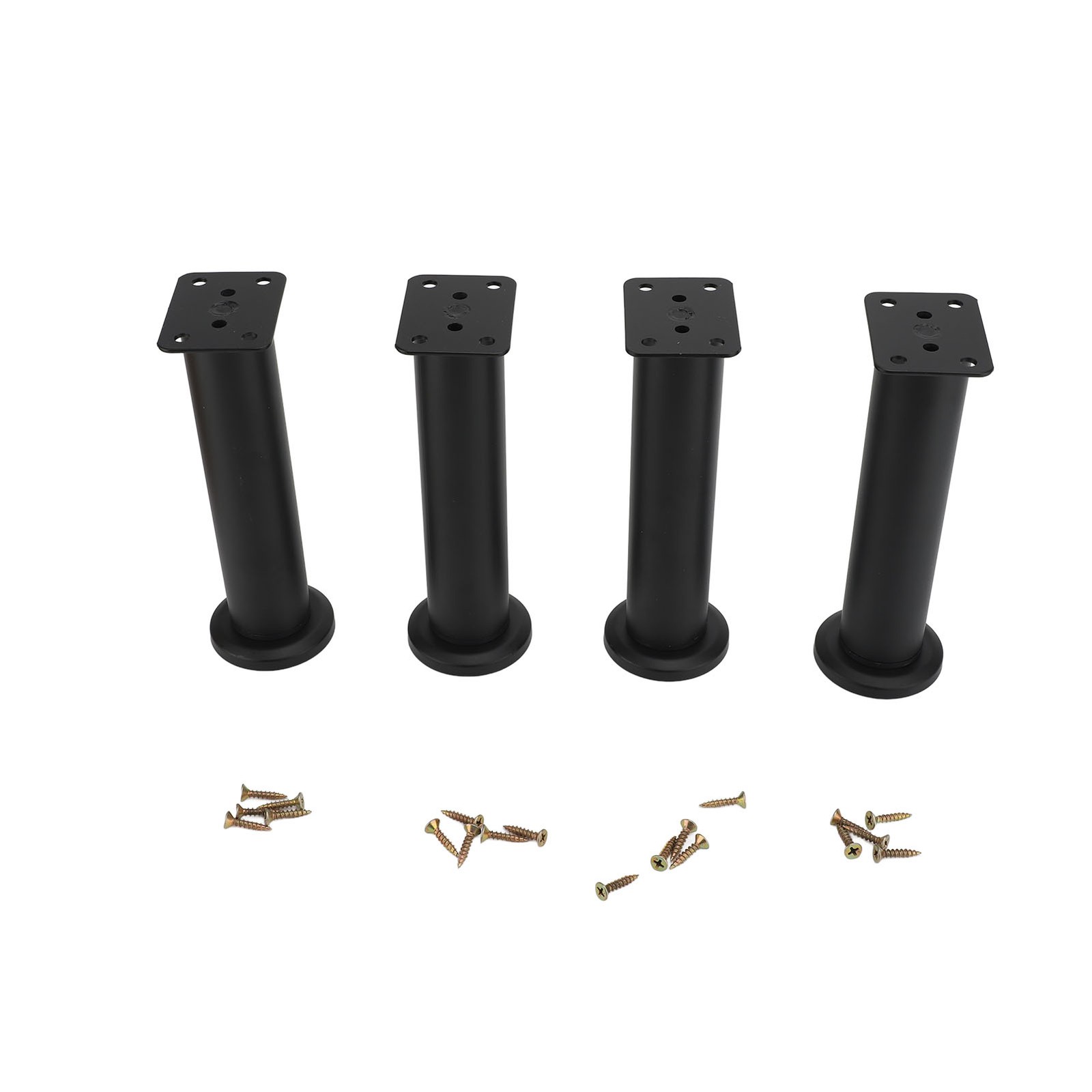 4Pcs Metal Cabinet Legs Sturdy Support For Furniture Kitchen Shelves☜
