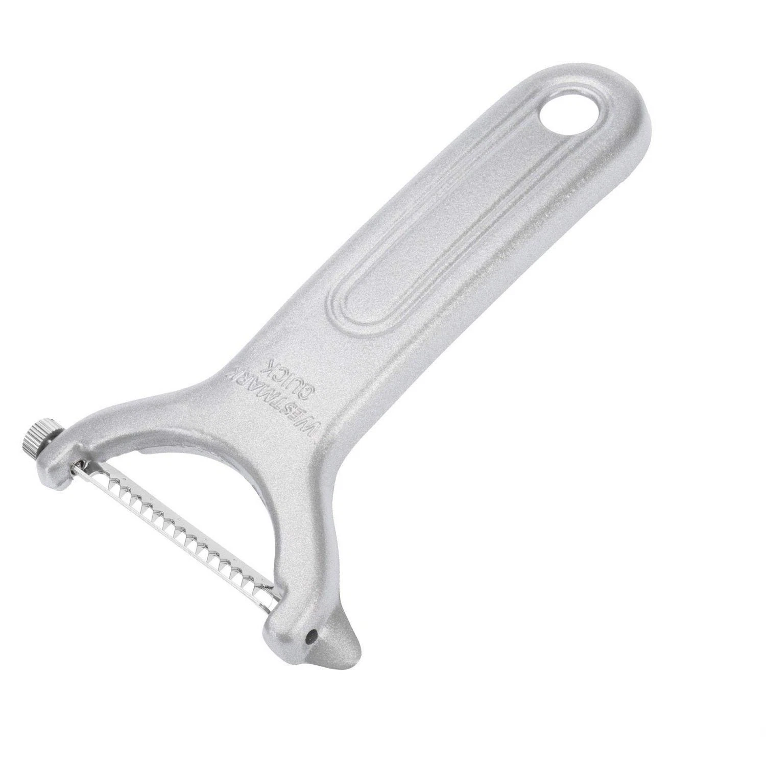 Westmark Julienne Slicer/Vegetable Peeler, Quick-Spezial, Coarse Serrated Stainl