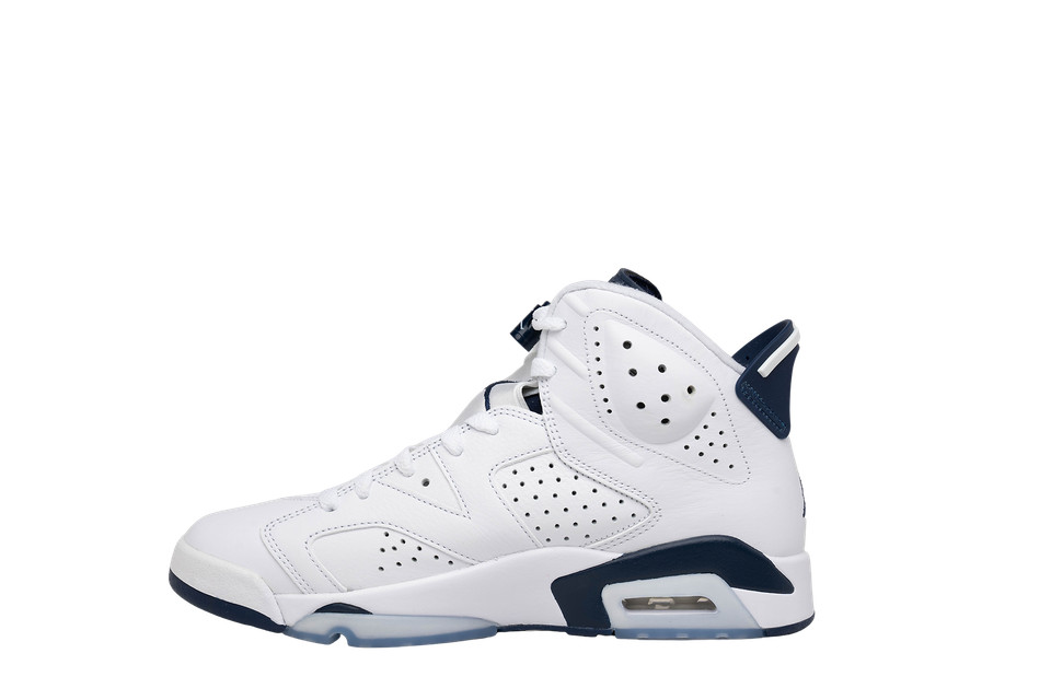 ［こんにちは］Air Jordan 6 ホワイト/ネイビー Jordan 6 Retro 