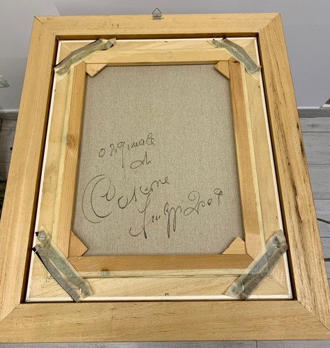 C. Cascone ORIGINALE quadro olio su tela - Foto 4 di 4