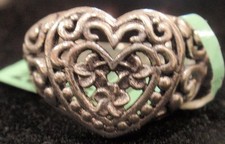 Ring - Sterling Silver Heart Ring