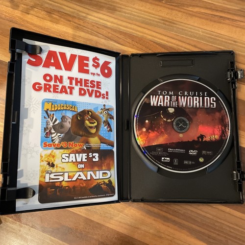 War of the Worlds (DVD, 2005, Widescreen) - Picture 3 of 4