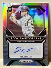 2021 Panini Prizm Jake Cronenworth Silver Prizm Autograph Rookie RC Padres SP