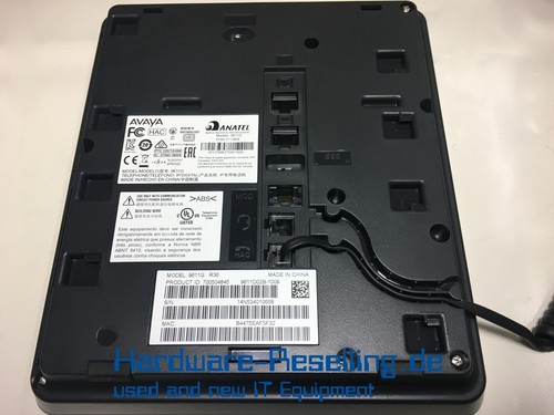 Avaya 700504845 9611G Global Telefon schwarz NEU & OVP - Picture 2 of 4