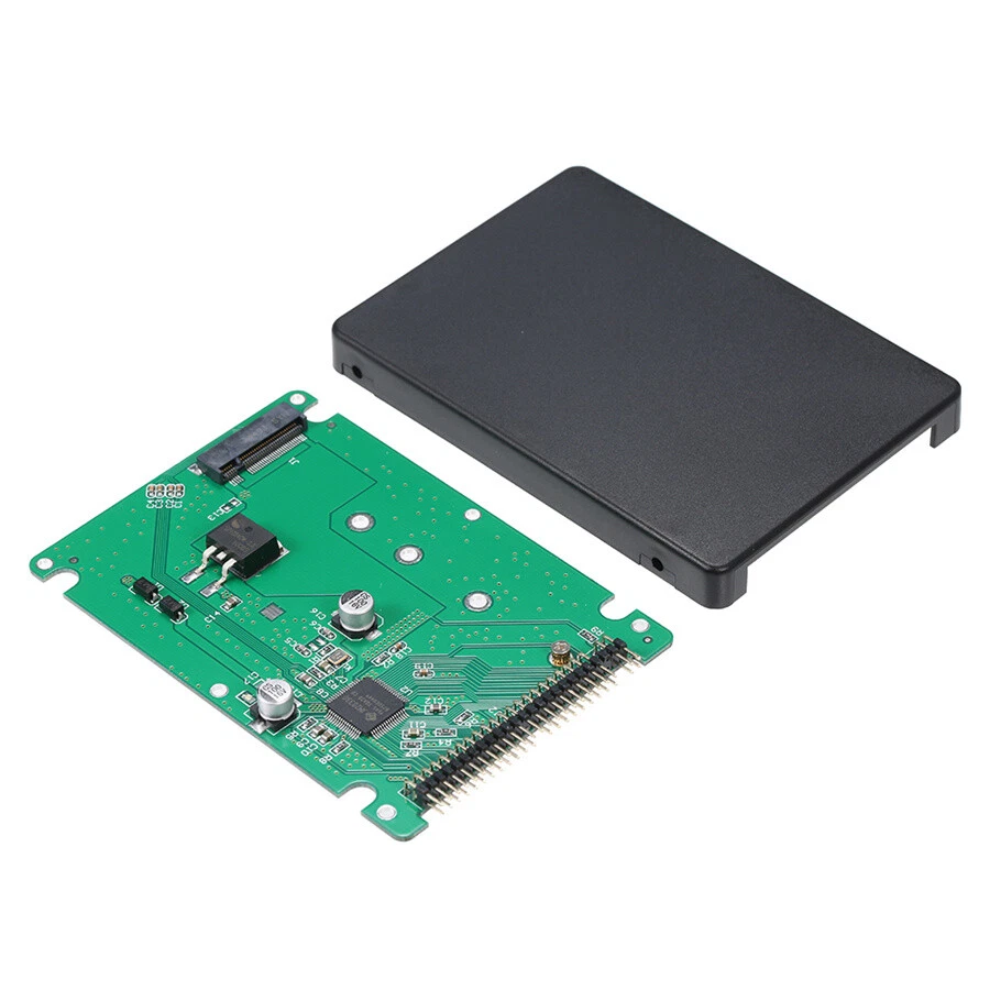 NGFF M.2 SATA SSD to 2.5 IDE 44 Pin Converter Adapter Case Black - Image 3 of 4