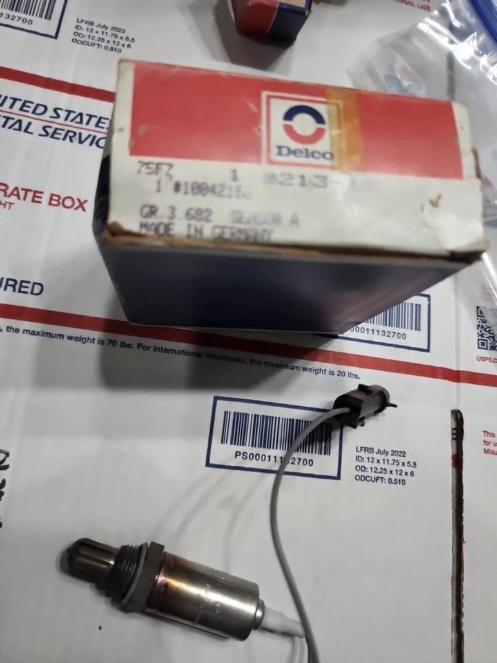 Sensor de oxígeno NOS GM 1987-1989 Pontiac Grand Am Buick Skylark NUEVO GM 10042186 Foto 3 de 3