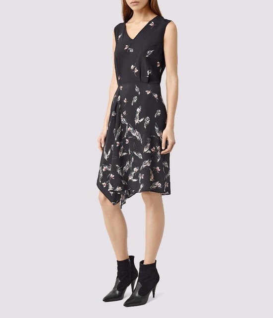 all saints asymmetrical dress