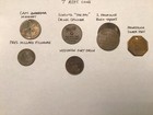 1940 Captain Midnight Medal Token Coin/bonus, includes 6 other assorted coins