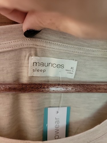 NWT Maurices Holiday Pajama Set Size XL Long Sleeve Top Jogger Pants Multicolor - Picture 5 of 19