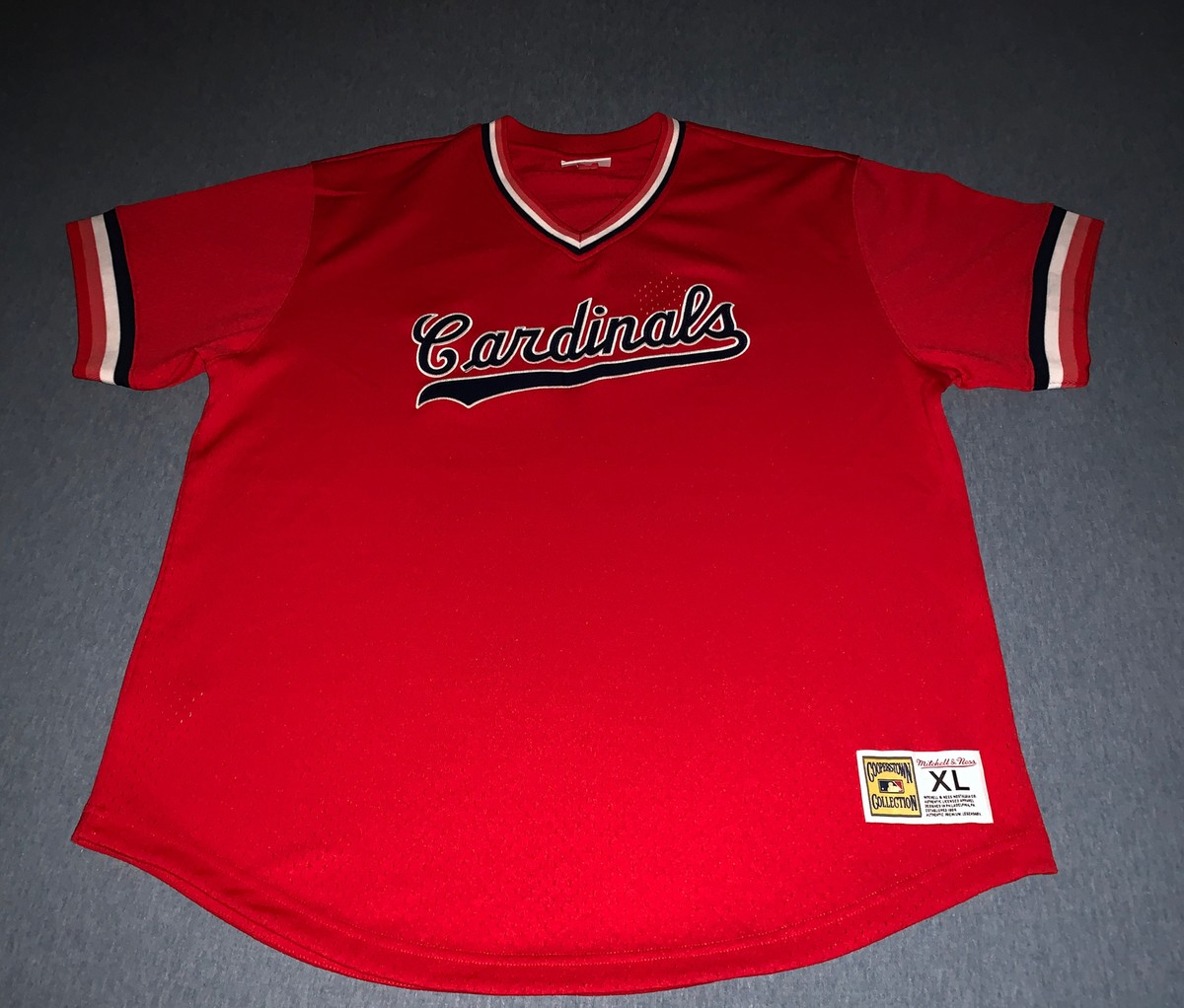 【新品】Mitchell & Ness Authentic BP Jersey Mitchell & Ness MLB AUTHENTIC BP JERSEY NEW YORK METS Men's
