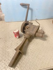 NIAGARA R-1102  Antique Knurling Machine w/Stake Clamp Tinsmith Sheet Metal Tool