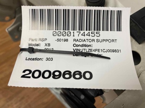 Complete Radiator Core Support Fits 2008 - 2015 SCION XB 2.4L Free Shipping - Picture 8 of 8