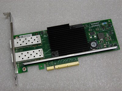 DELL 10GB SFP+ INTEL DUAL PORTS PCI-E ETHERNET NETWORK CONVERGED X710 Y5M7N HP