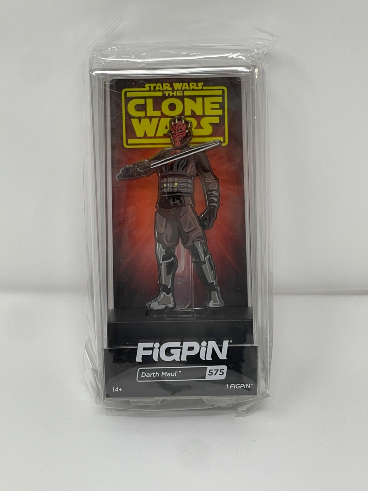 FiGPiN Star Wars The Clone Wars Darth Maul #575 Collectable Pin NEW