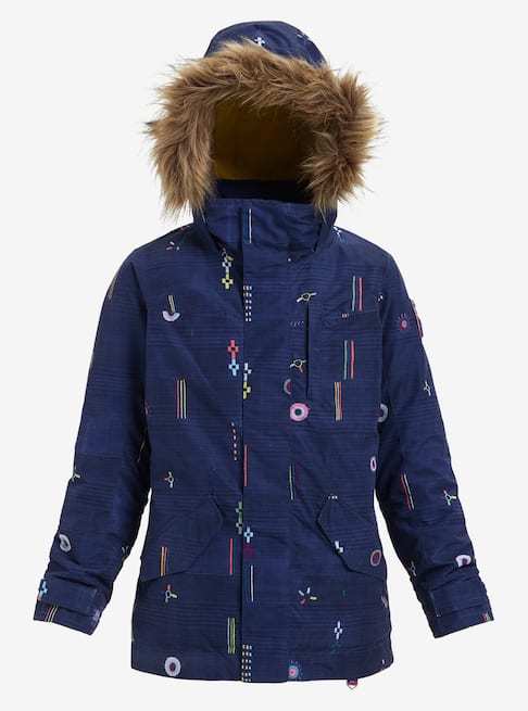 SALE Girl's Burton Aubrey Jacket Camp RRP £135 2018/2019