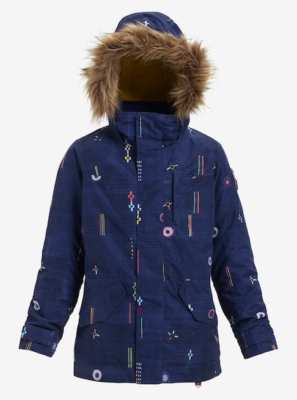SALE Girl's Burton Aubrey Jacket Camp RRP £135 2018/2019