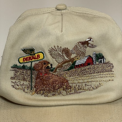 Vintage Bauernhof Hut Dekalb Samen Mais Snapback K-Produkte USA Hund Fasan Jagd - Bild 2 von 10