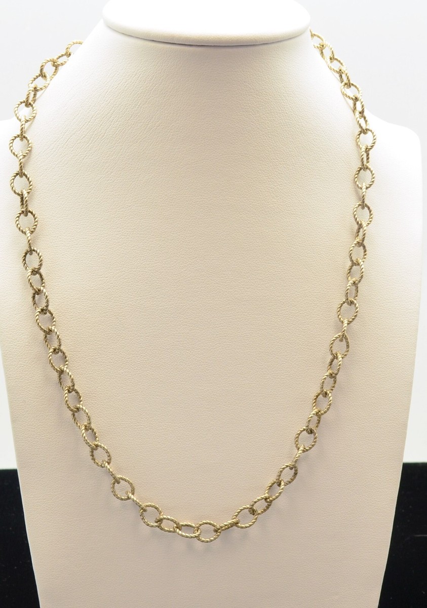 STERLING SILVER CURB LINK TYPE CHAIN NECKLACE #FMT108 | eBay