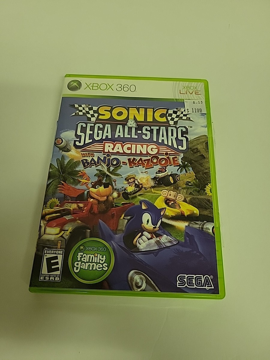 Sonic Sega All-Stars Racing With Banjo-Kazooie Xbox 360 CIB