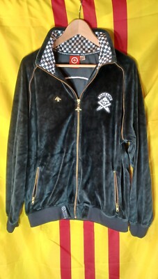 Lifted Research Group Track Jacket LRG Take Life Easy Sz Sm Vintage Y2K 2000S 