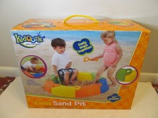 Kidoozie Castle Sand Pit Snap Together for Sandbox Beach, 34" Diameter, G02470