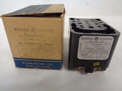 NEW GE GENERAL ELECTRIC CR2790E100H54 RELAY 90V 2 POLE