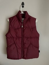 Vintage 80s Pacific Trail Made in USA Goose Down Puffer Gilet Vest Purple