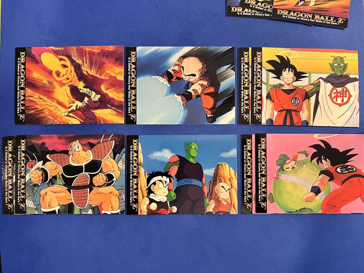 ⭐️ 1996 DRAGON BALL Z SERIES 1 21 CARDS LOT ASSORTMENT