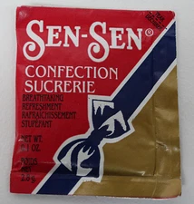 Sen sen mints licorice breath freshener one packet of sensens