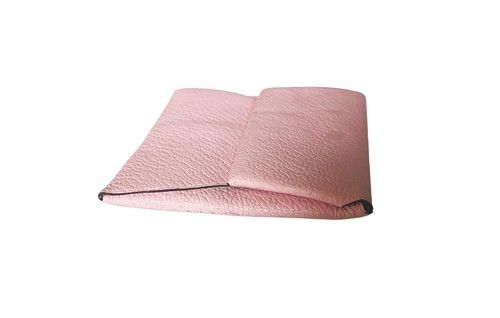 Hermès Chèvre Mysore Bastia Verso Womens Rose Confetti Leather Folded Coin Purse - Picture 5 of 9
