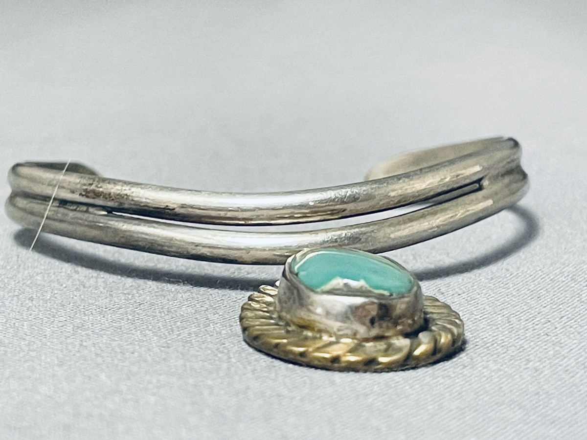 Marvelous Vintage Navajo Royston Turquoise Sterling Silver Ring Old Marvelous Vintage Navajo Royston Turquoise Sterling Silver Ring Old